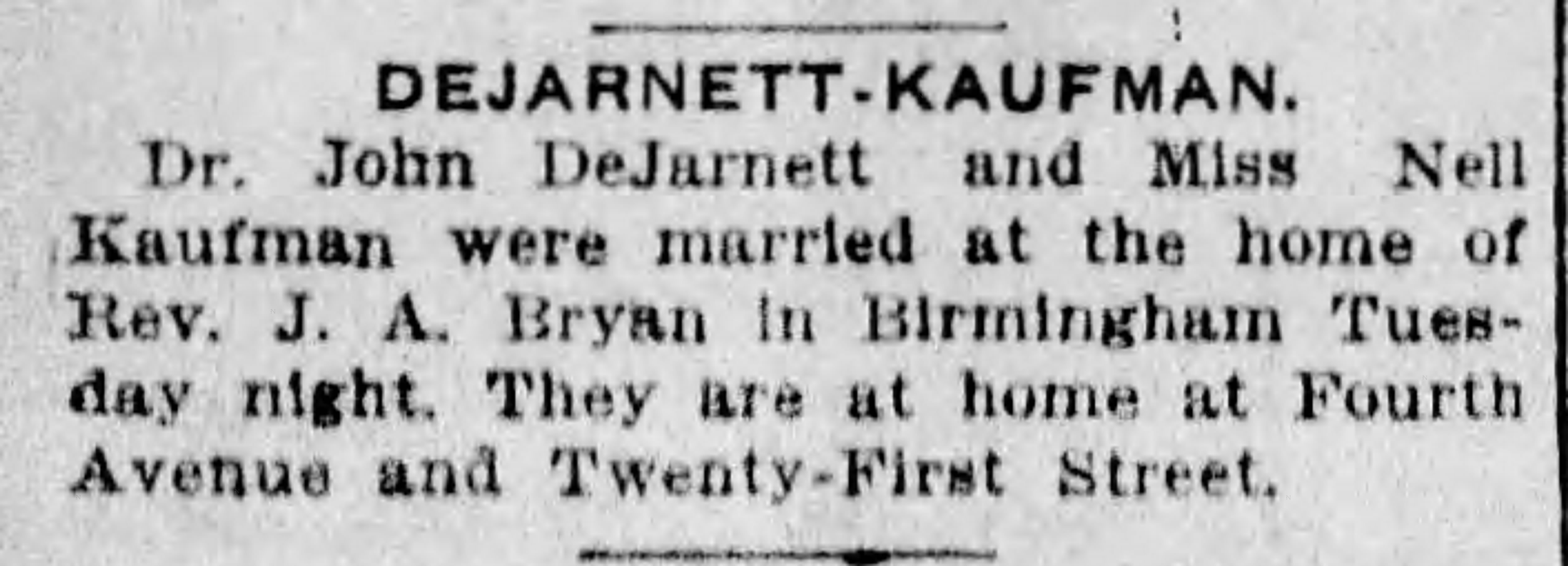 John DeJarnett-Nell Kaufman